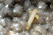 Barite sur Quartz
